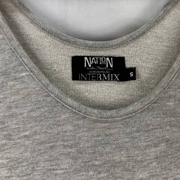 Nation Ltd x Intermix Grey Jersey Cotton Athleisure Jumpsuit – Size Small - Picture 6 of 6